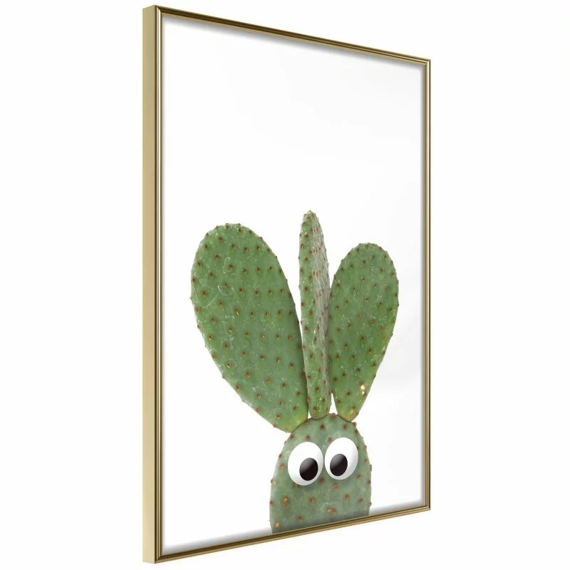 Plakat - Śmieszny kaktus III - obrazek 1