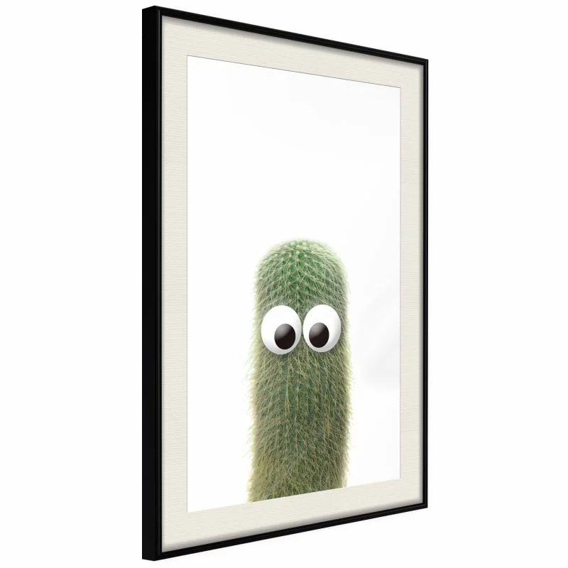 Plakat - Śmieszny kaktus IV - obrazek 1