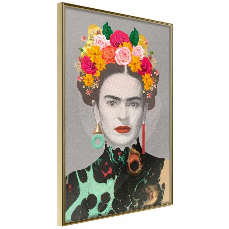 Plakat - Charyzmatyczna Frida - obrazek 1