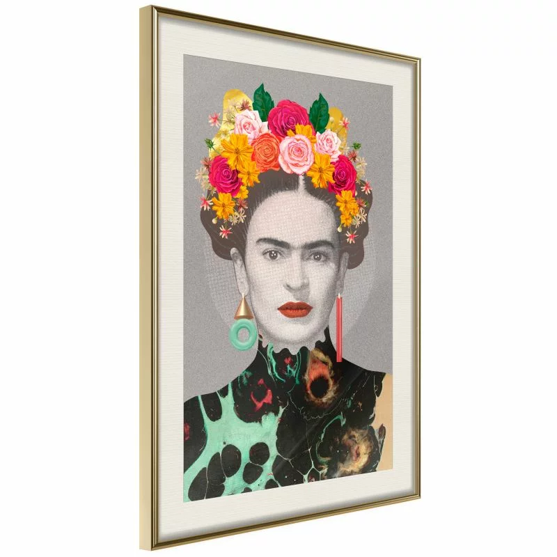 Plakat - Charyzmatyczna Frida - obrazek 1