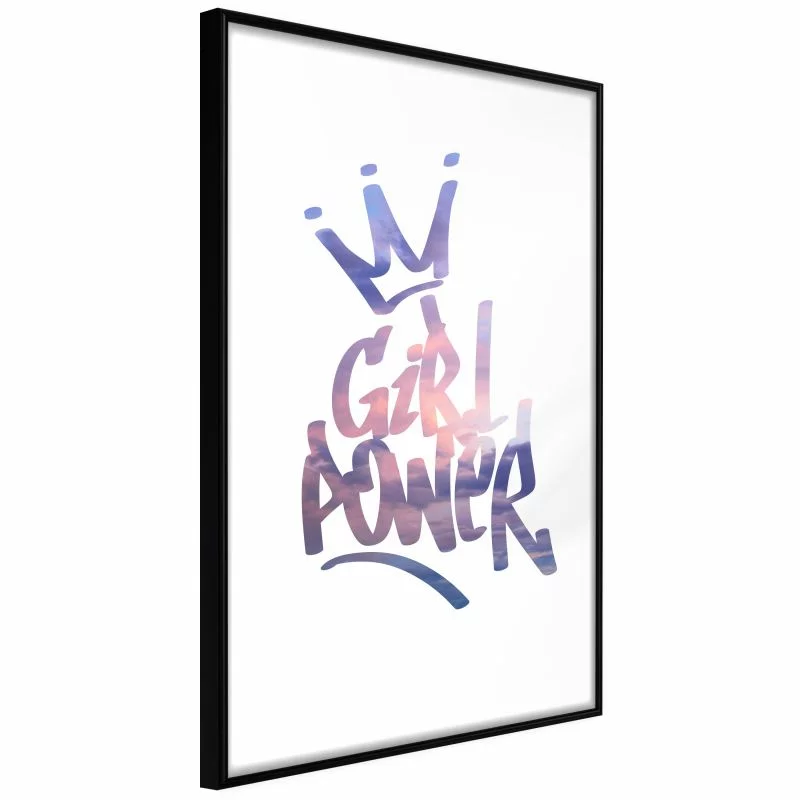 Plakat - Dziewczęca siła - obrazek 1