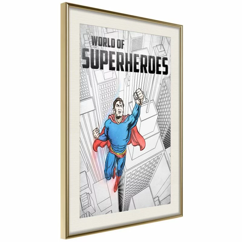 Plakat - Superbohater - obrazek 1