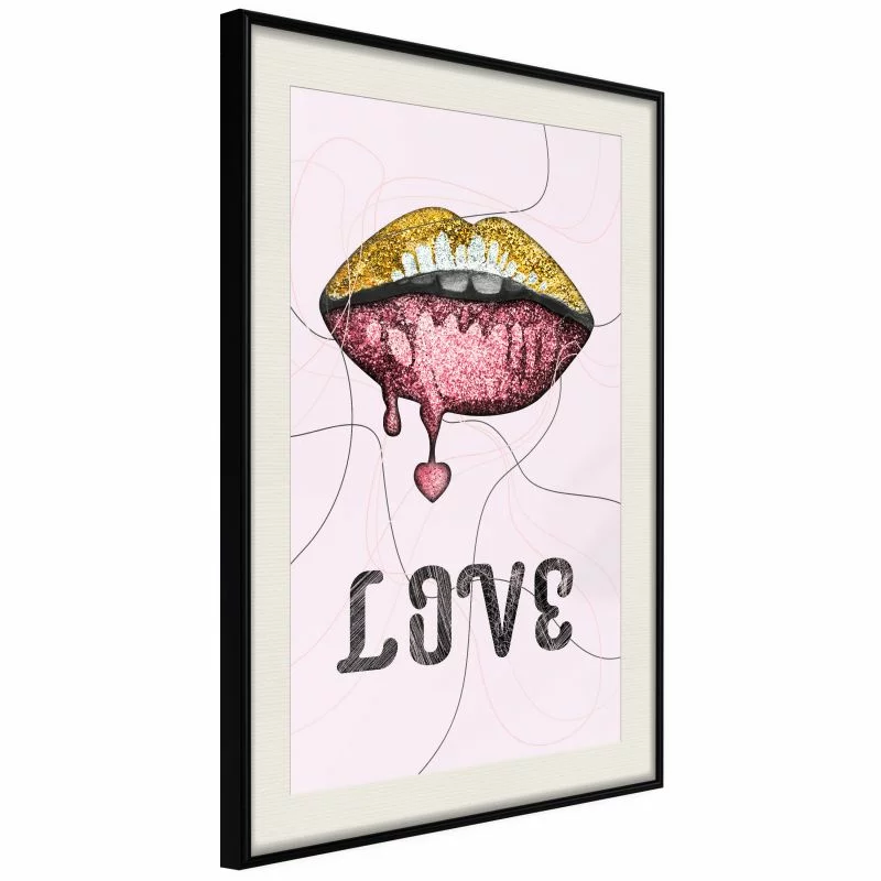 Plakat - Błyszczyk i miłość - obrazek 1