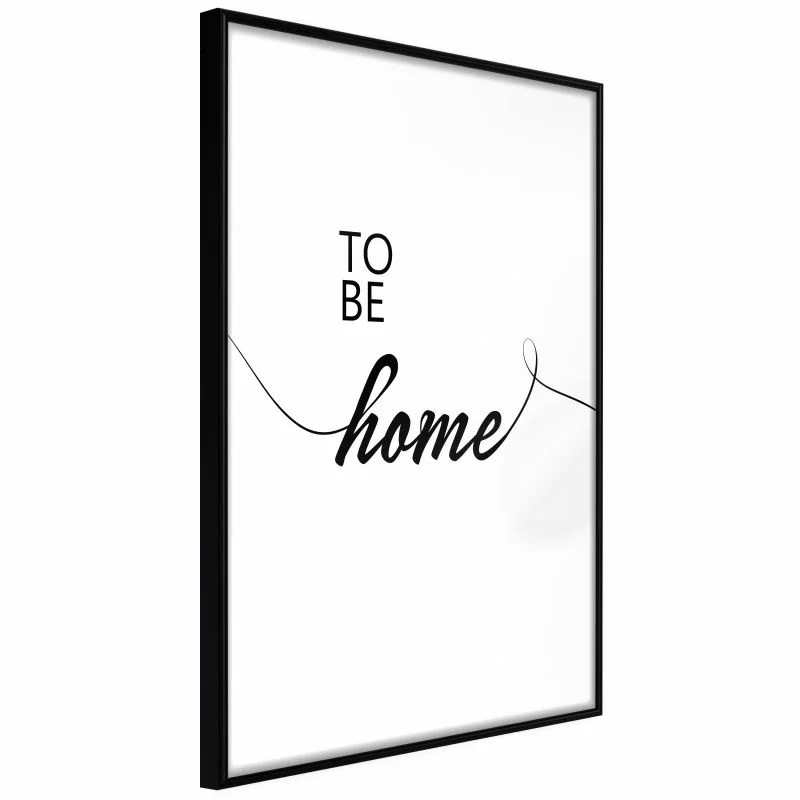 Plakat - Być w domu - obrazek 1