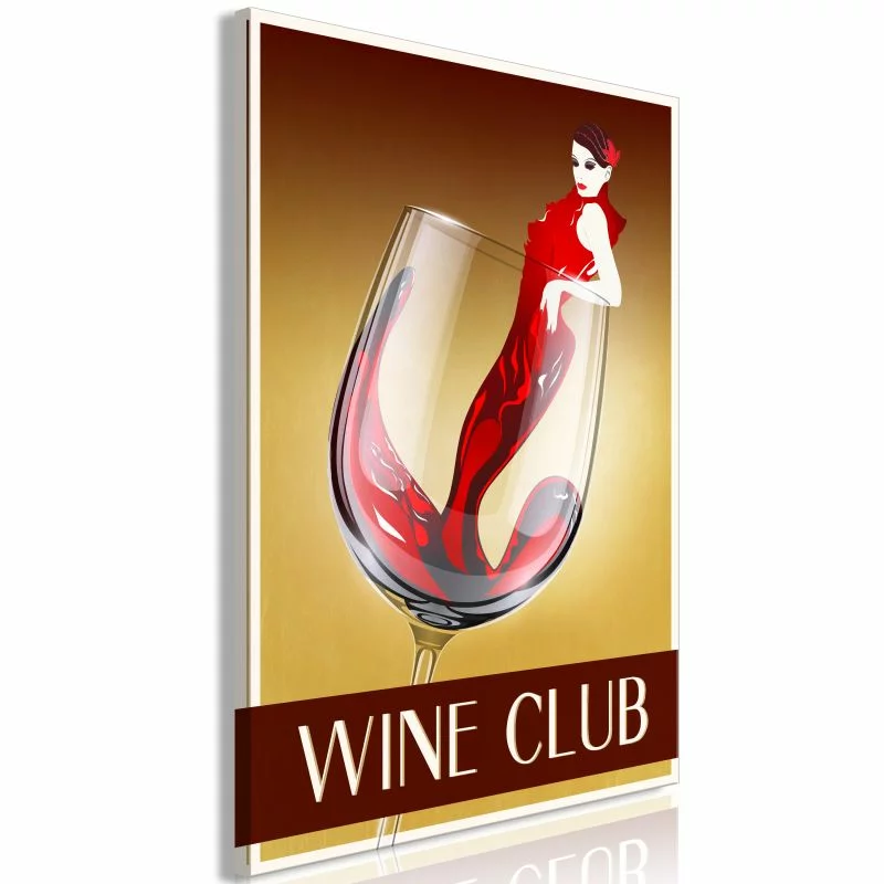 Obraz - Wine Club (1-częściowy) pionowy - obrazek 1