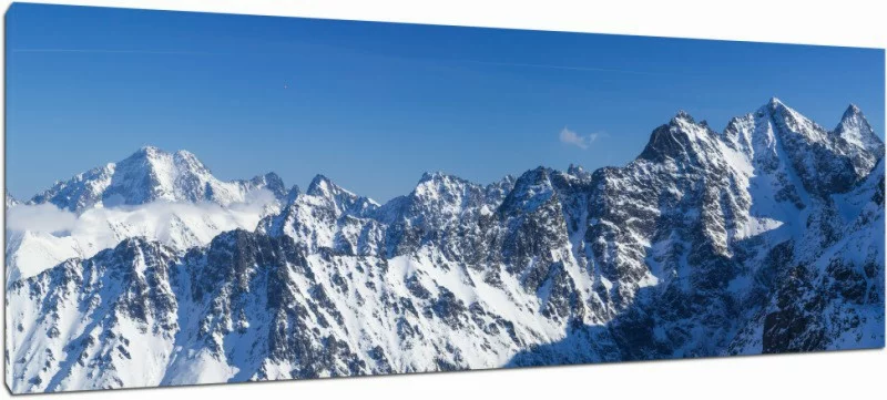 obraz panoramiczny góry Tatry - obrazek 1