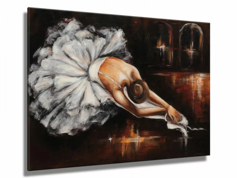 Obraz ręcznie malowany - płacząca baletnica - obrazek 1