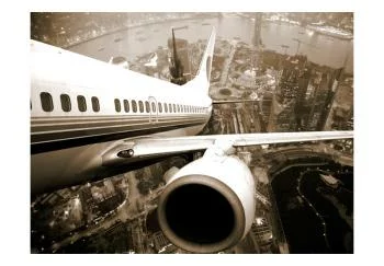 Fototapeta wodoodporna - Samolot wzbijający się w powietrze - obrazek 2