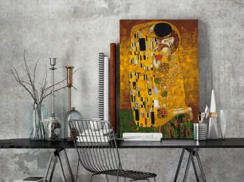 Obraz do samodzielnego malowania - Klimt: Pocałunek - obrazek 2