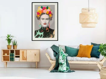 Plakat - Charyzmatyczna Frida - obrazek 2