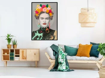 Plakat - Charyzmatyczna Frida - obrazek 2