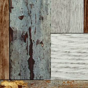 Tapeta labirynt z drewnianych desek - obrazek 4