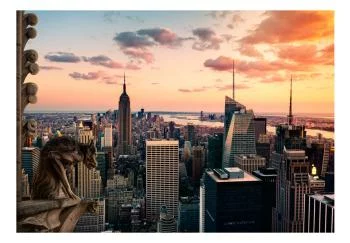 Fototapeta wodoodporna - Nowy Jork: wieżowce i zachód słońca - obrazek 2