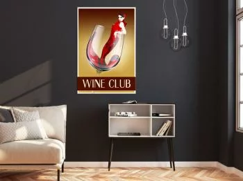 Obraz - Wine Club (1-częściowy) pionowy - obrazek 2