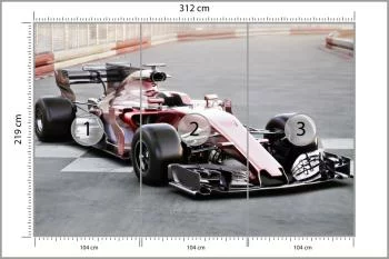 Fototapeta Bolid F1 Na Lini Startu - obrazek 3